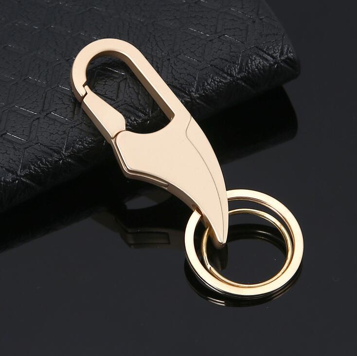 Metal car key chain high - end small gifts pendant creative personality key chain custom LOGO gift KR024 Keychains mix order 20 pieces a lot