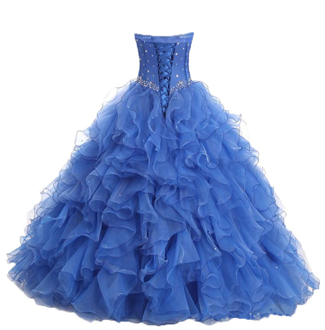 2021 Sexy Sweetheart Ball Gown Quinceanera Dresses with Beaded Sweet 16 Dress Lace Up Floor Length Detachable Vestido De Festa QC114