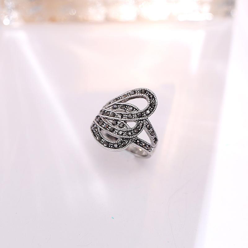 2017 Limited New Women Plant Anillos Wholesale 925 silver Rings For Woman Fashion Jewelry Fit Original Pandora Charm Retro Ring Cz Rose