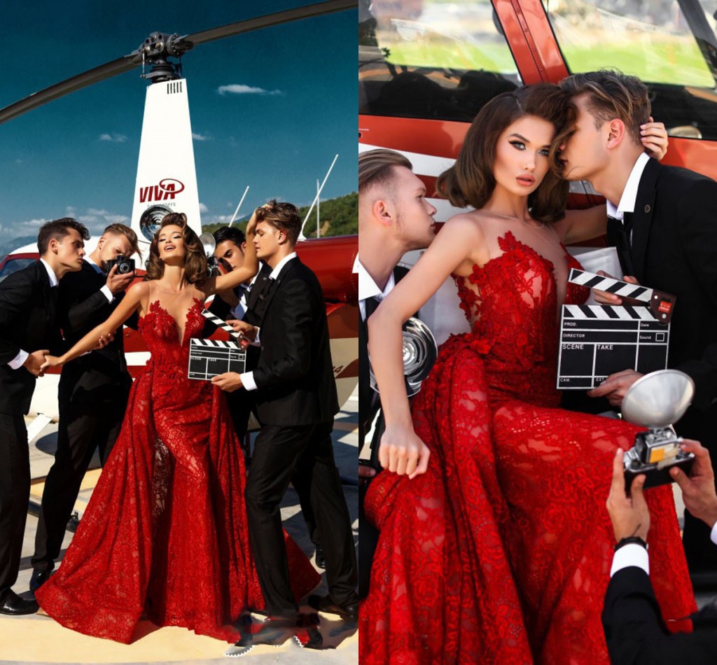 2018 Red Celebrity Sexy Prom Dress Mermaid Overskirts Appliue Vestidos De Festa Longo Lace Formal Occasion Evening Gowns Dresses, Daffodil
2018 Red Celebrity Sexy Prom Dress Mermaid Overskirts Appliue Vestidos De Festa Longo Lace Formal Occasion Evening Gowns Dresses, Daffodil