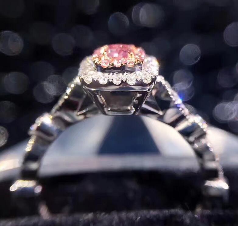 Princess Cut Pink Sapphire CZ Dia Zirconia Wedding Band Ring Sterg Sier Victoria Wieck Collection for Women SZ 5-10