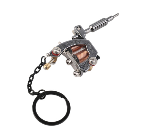 Mini portable tattoo machine tattoo tools bottle opener/key chain Handicraft collections easy to use free shipping