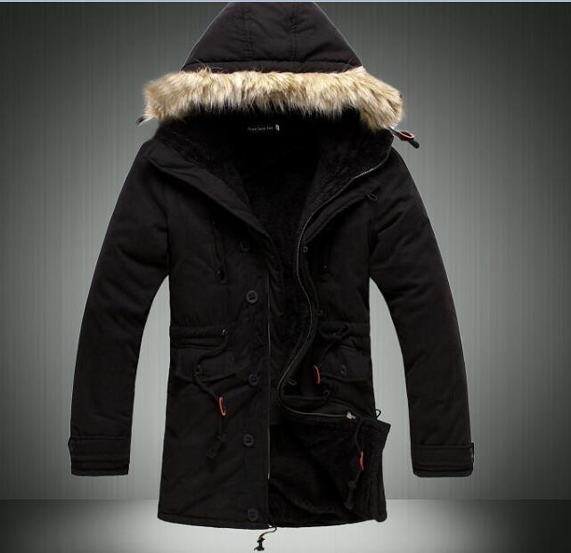 Fall-Winter Jacket Men Parkas A Black Army Green Winter Coat Feather Down Jacket Abrigos Hombres Invierno Chaqueta Plumas