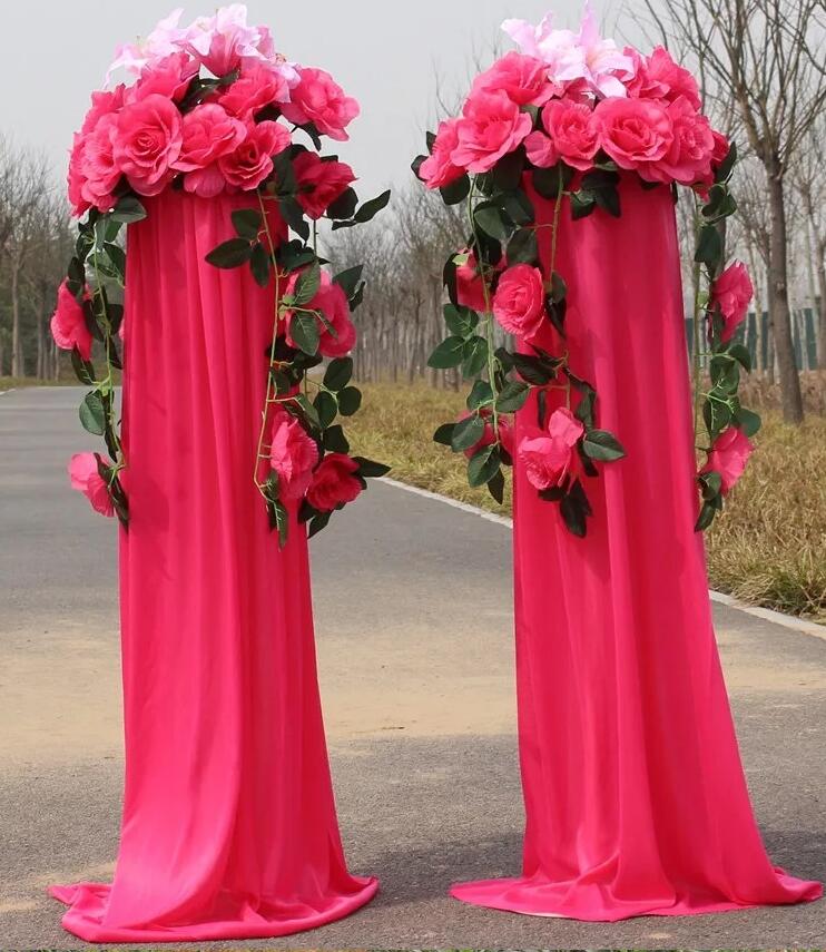 Silk fabric wedding backdrop Width 150CM/59inch Satin Fabric Decoration Solid Color Cloth/Performance Clothing Fabrics Clothing Lining WT017