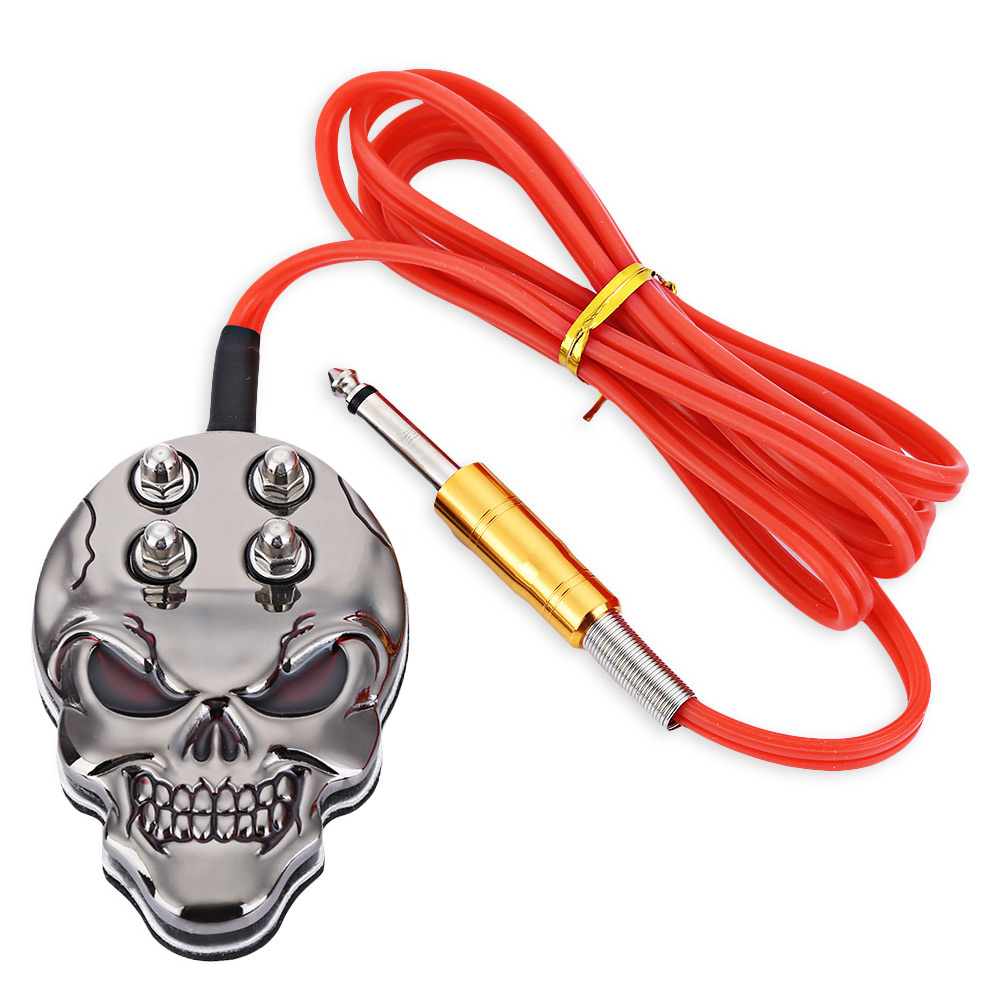 Wholesale-Pro Tattoo Machine Power Supply Foot Pedal Switch Tattoo accesories Silver Gray
Wholesale-Pro Tattoo Machine Power Supply Foot Pedal Switch Tattoo accesories Silver Gray