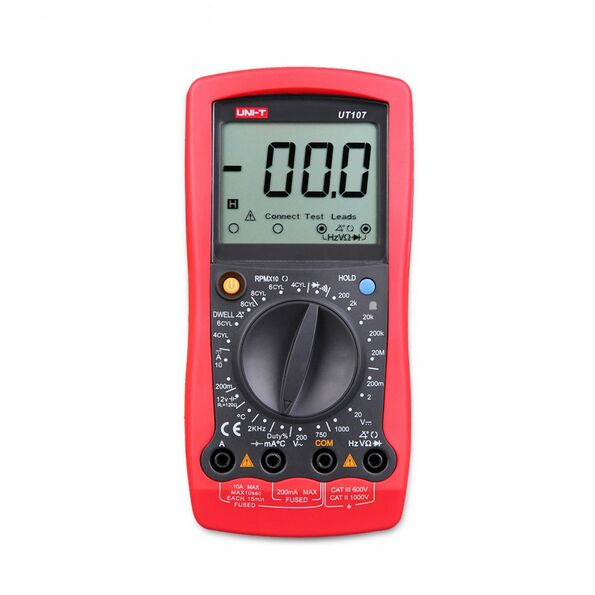 UT107 digital Automotive Multimeter UNI-T UT107 Multi-Purpose Meter handheld UT107 Manual Ranging Auto Multi meters