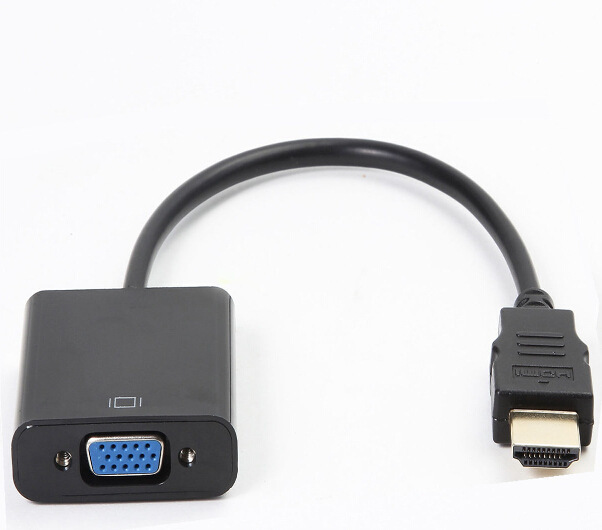 HDMI to VGA Adapter Male To Famale Converter Adapter 1080P Digital to Analog Video Audio Cable For PC Laptop Tablet
HDMI to VGA Adapter Male To Famale Converter Adapter 1080P Digital to Analog Video Audio Cable For PC Laptop Tablet
