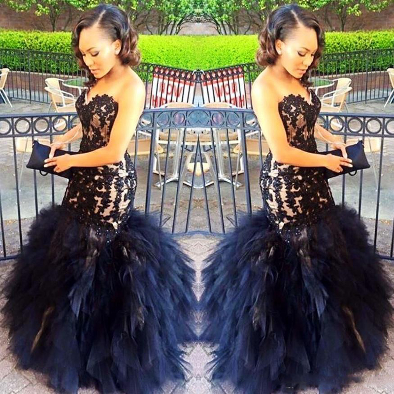 2017 Sexy Long Evening Dresses Mermaid Sweetheart Beaded Appliques Black Girl Prom 2K17 Prom Party Gowns Ruffles Skirt Plus Size Dress, Dark green
2017 Sexy Long Evening Dresses Mermaid Sweetheart Beaded Appliques Black Girl Prom 2K17 Prom Party Gowns Ruffles Skirt Plus Size Dress, Dark green
