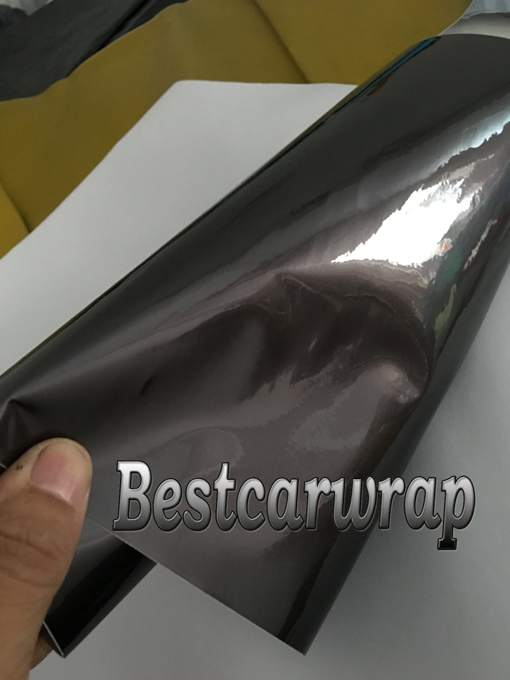 Gunmetal Metallic Gloss Gray Vinyl Car Wrap Film With Air Release Antrazit Glossy Grey candy Car Covering stickers SIZE: 1.52*20M/ 5x67ft