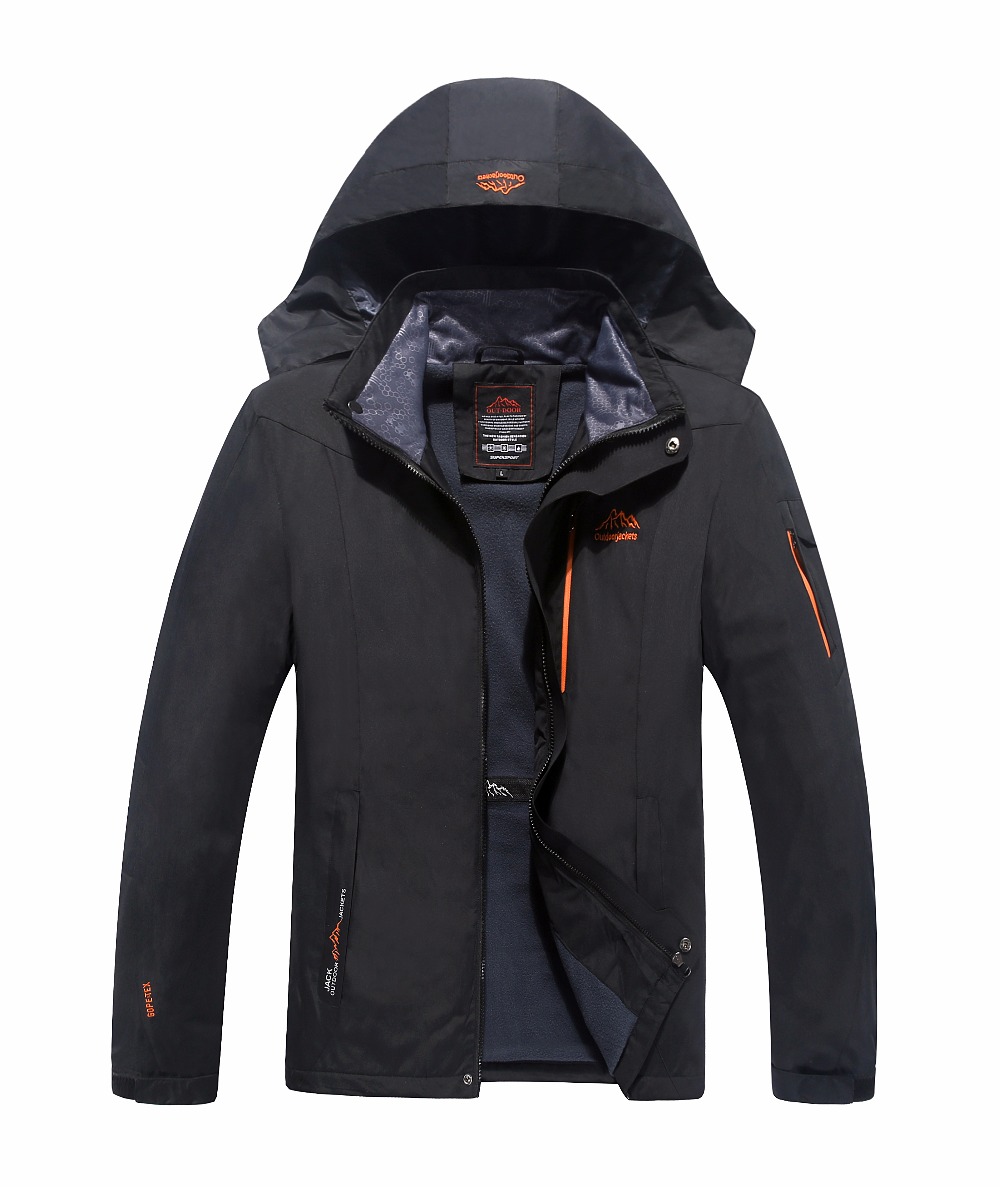Wholesale- 8XL 6X Winter men jackets thermal jaqueta thick jacket coat men jacket outwear Waterproof Windproof