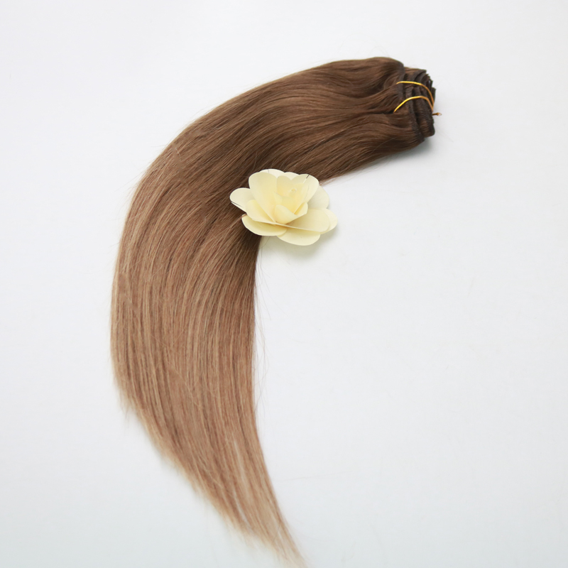 Cheap 100% Human Hair Clip 7Pcs 100g in Hair Extension Finest Quality Vrgin Raw Unprocessed Virgin Brazilian Hair