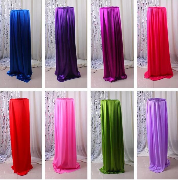 Silk fabric wedding backdrop Width 150CM/59inch Satin Fabric Decoration Solid Color Cloth/Performance Clothing Fabrics Clothing Lining WT017