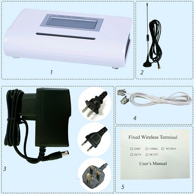 GSM 850/900/1800/1900MHZ Fixed wireless terminal, GSM Dialer SIM, support alarm system , PABX Free Shipping