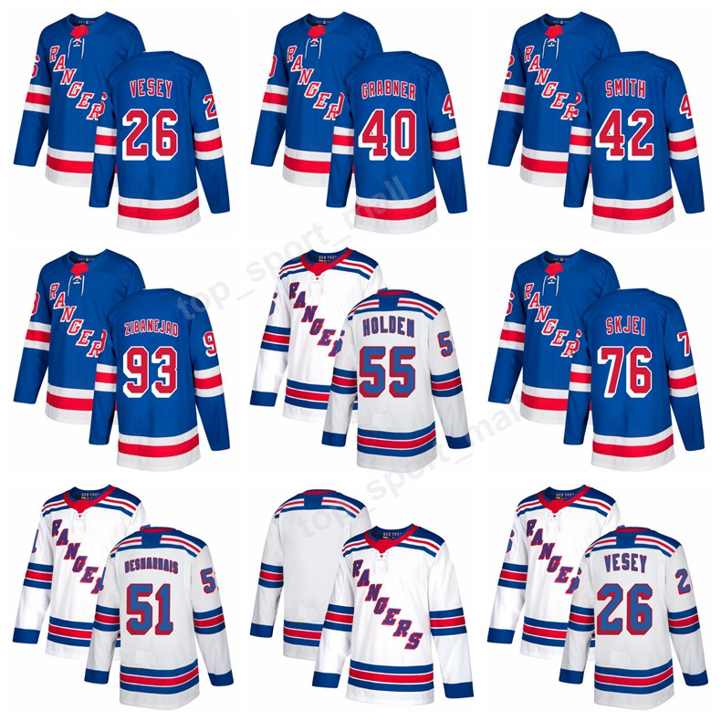 New York Rangers 55 Nick Holden Jersey 2017 2018 Hockey 93 Mika Zibanejad 42 Brendan Smith 26 Jimmy Vesey 51 David Desharnais 76 Brady Skjei, White
New York Rangers 55 Nick Holden Jersey 2017 2018 Hockey 93 Mika Zibanejad 42 Brendan Smith 26 Jimmy Vesey 51 David Desharnais 76 Brady Skjei, White