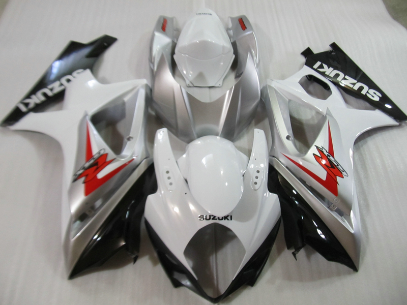 Aftermarket body parts fairing kit for Suzuki GSXR1000 07 08 white silver fairings set GSXR1000 2007 2008 OT11, Same as picture
Aftermarket body parts fairing kit for Suzuki GSXR1000 07 08 white silver fairings set GSXR1000 2007 2008 OT11, Same as picture