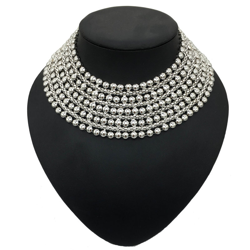BOSEWIN Chunky Metal Statement Necklace For Women Neck Bib Collar Choker Necklace Maxi Jewelry Golden & Silver Colors Bijoux
BOSEWIN Chunky Metal Statement Necklace For Women Neck Bib Collar Choker Necklace Maxi Jewelry Golden & Silver Colors Bijoux