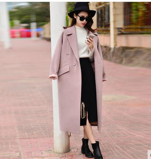 Oversized Coat With Pad Lining Warm Thick Casual Overcoat New Women's Camel Wool-like Coats Autumn Winter 2016, Black
Oversized Coat With Pad Lining Warm Thick Casual Overcoat New Women's Camel Wool-like Coats Autumn Winter 2016, Black