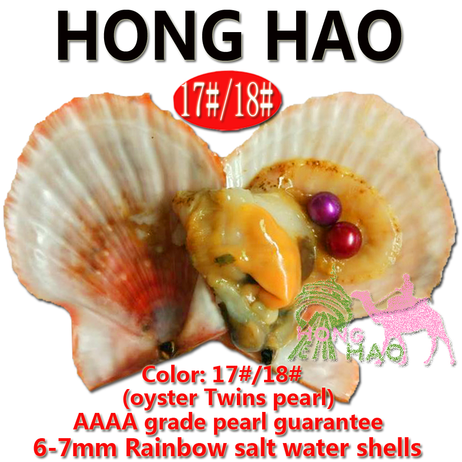 Best choice at a party, 2pcs Mixed 22 colors single and twins pearls oysters, 6-8mm saltwater akoya, packed individually
Best choice at a party, 2pcs Mixed 22 colors single and twins pearls oysters, 6-8mm saltwater akoya, packed individually