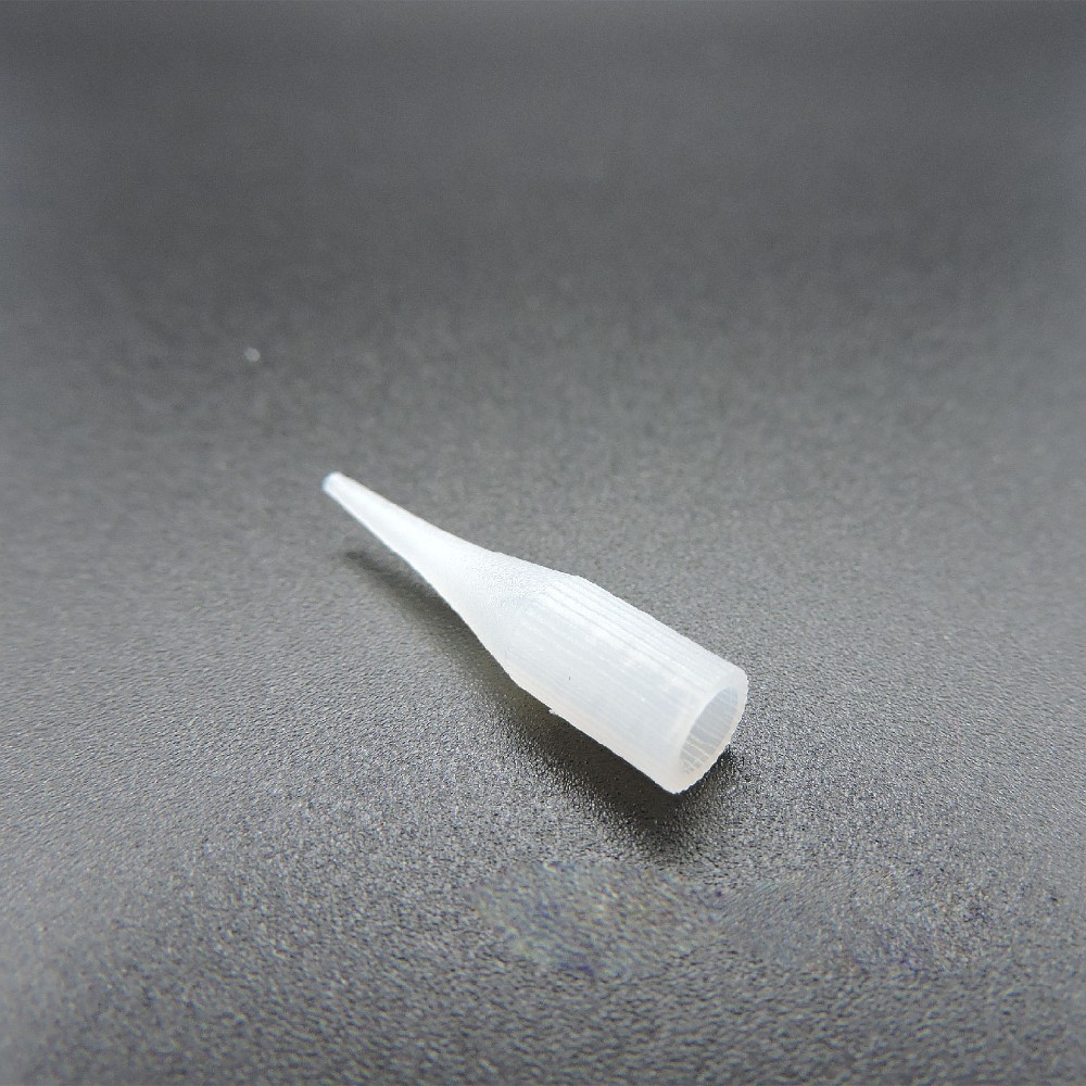 100pcs 1RL Permanent makeup Eyebrow Lip Needle Tattoo Tips Individual Package Giant Sun  Tips