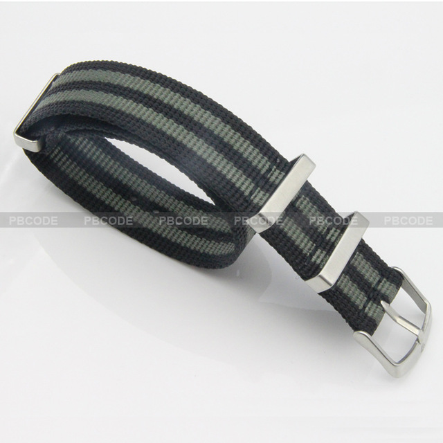 Wholesale- Bond 007 Contra Spectre 20mm Nato Strap Watchband Women Men Sliver Buckle Canvas Watch Strap
Wholesale- Bond 007 Contra Spectre 20mm Nato Strap Watchband Women Men Sliver Buckle Canvas Watch Strap