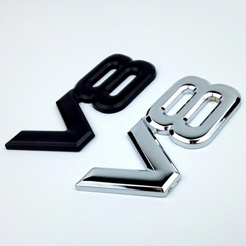 Metal 3D V8 Engine Displacement Car Badge V8 Emblem Logo Sticker V8 Auto Car Decal Badge Styling, Black
Metal 3D V8 Engine Displacement Car Badge V8 Emblem Logo Sticker V8 Auto Car Decal Badge Styling, Black