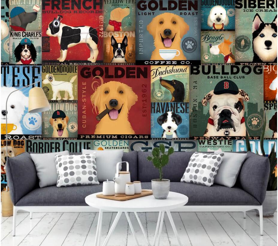 3d wallpaper custom photo mural Cartoon funny dog illustrations living room painting 3d wall murals wallpaper for walls 3 d, Picture shows
3d wallpaper custom photo mural Cartoon funny dog illustrations living room painting 3d wall murals wallpaper for walls 3 d, Picture shows