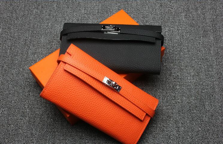 2017 New Arrival Women Luxury Wallets First Layer Cowhide Leather Card Holders Designer Lock Wallet Long Purse, Black
2017 New Arrival Women Luxury Wallets First Layer Cowhide Leather Card Holders Designer Lock Wallet Long Purse, Black