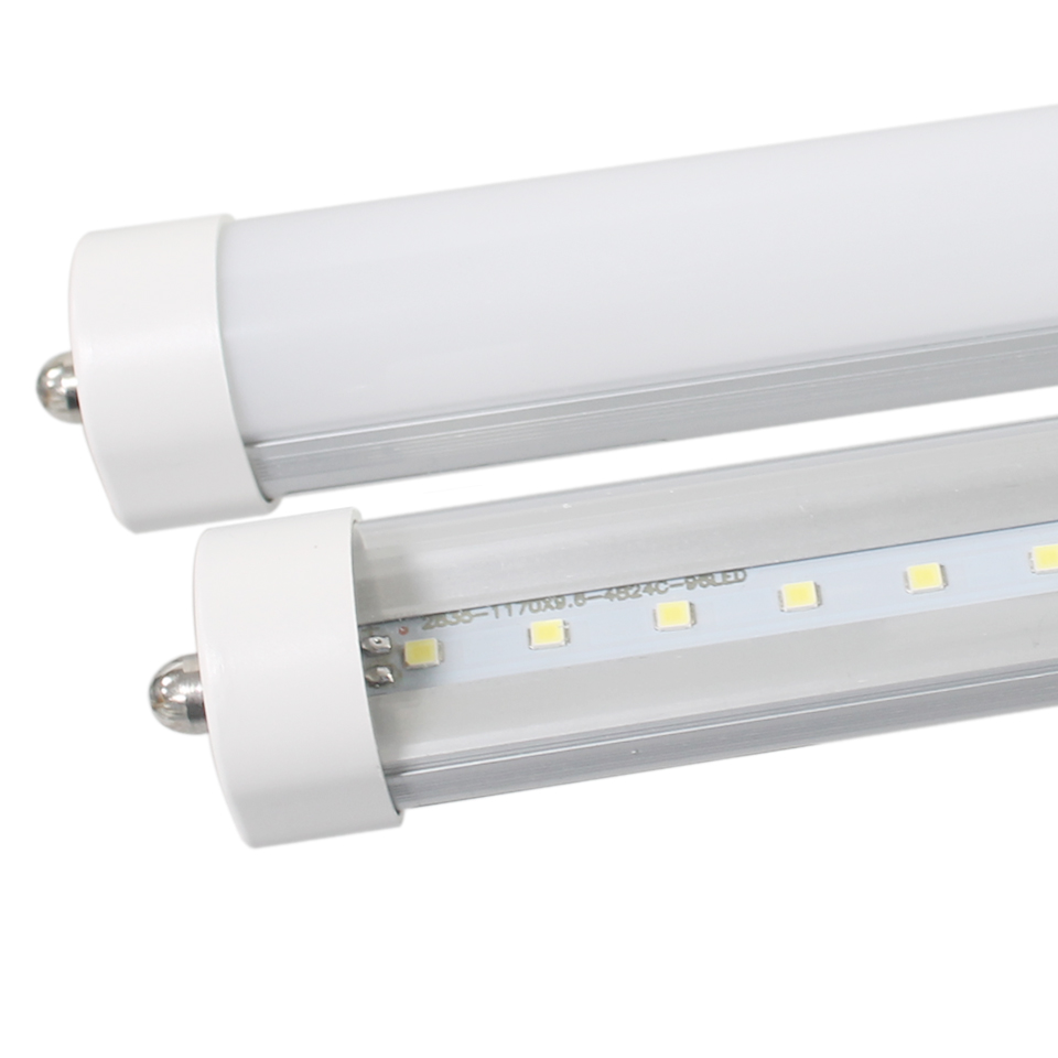 8ft led tube light 8 Foot LED Bulb Light T8 8ft LED Single Pin FA8 45W SMD2835 100LM W LED Fluorescent Tube Lamp Stock In US CNSUNWAY LIGHTING Garage 