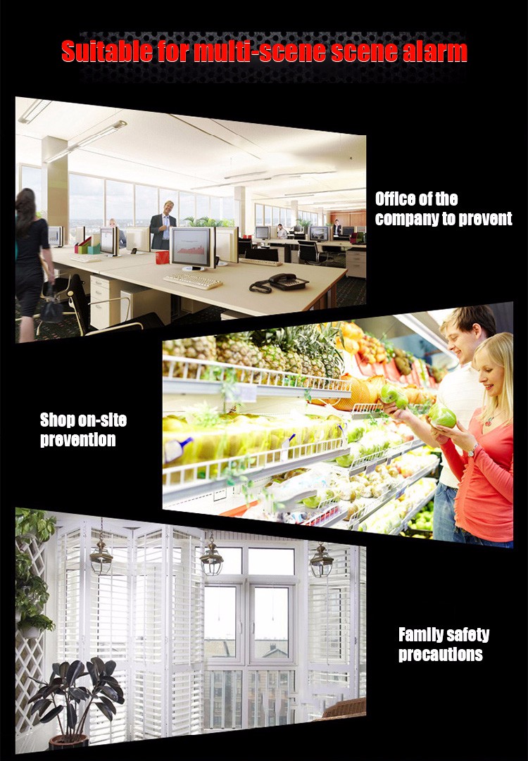 Wireless Fire Smoke Detector WIFI GSM Home Security Smoke Alarm Sensor For Touch Keypad Panel wifi GSM Home Security System