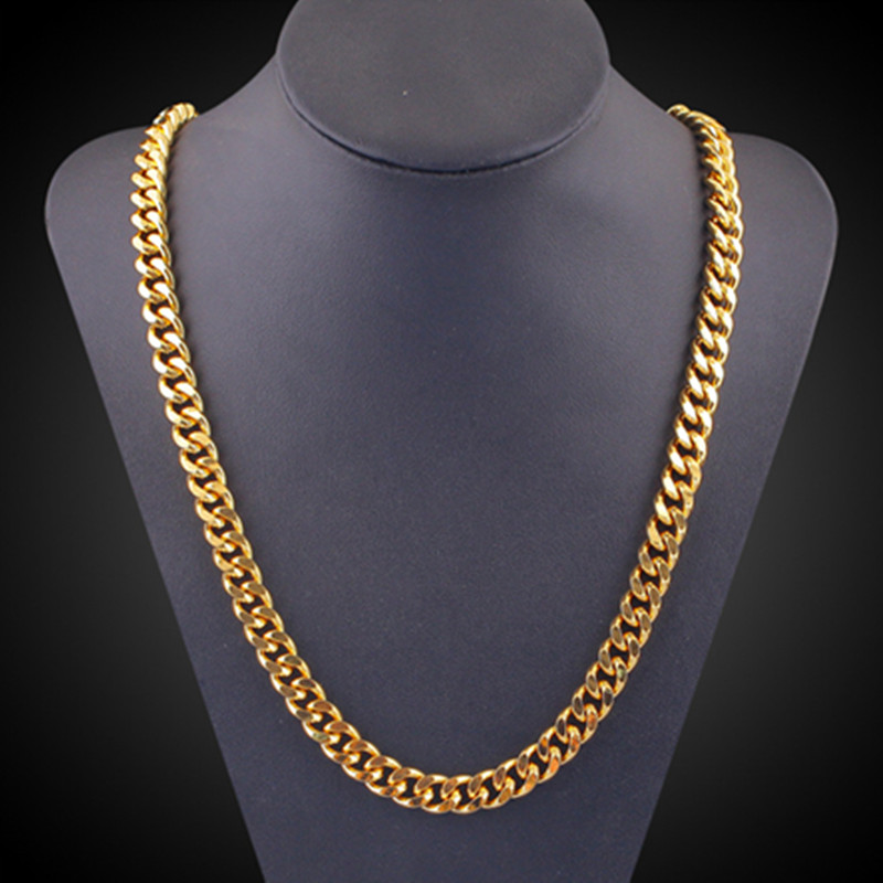 Male Hiphop Thick Gold Chain Link Necklace, Brand Cuban Gold Chains 18k Real Gold Plated, Hiphop Chain Men Jewelry Wholesale
Male Hiphop Thick Gold Chain Link Necklace, Brand Cuban Gold Chains 18k Real Gold Plated, Hiphop Chain Men Jewelry Wholesale