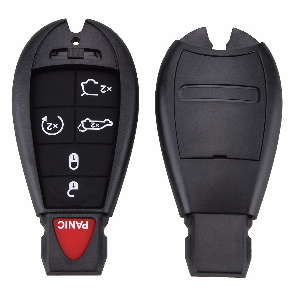 Guaranteed 100% 6Buttons Car Replacement Remote Fob Keyless Entry Transmitter Remote for Fobik Free Shipping