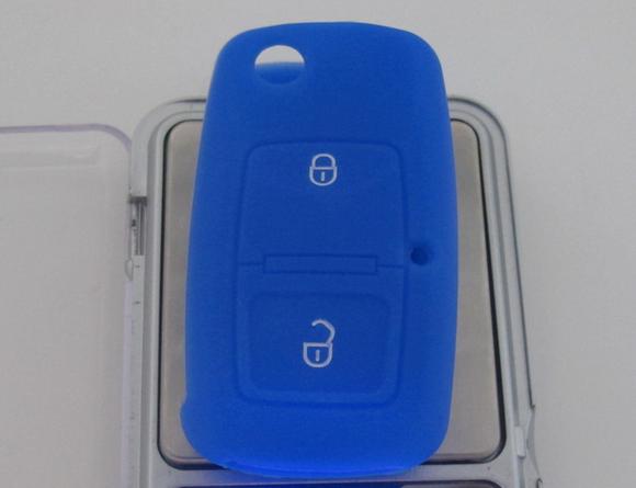 VW 2 button flip Key cover Silicone Case For VW 2 buttton remote key VW Polo Passat