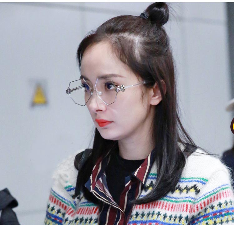2017 Brand Percy Lau designer style glasses frame eyeglasses frames pearl octagon plain lenses spectacles with box for women, Black
2017 Brand Percy Lau designer style glasses frame eyeglasses frames pearl octagon plain lenses spectacles with box for women, Black