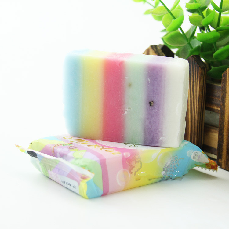 Brand Arrivals OMO White Plus Soap Mix Color Five Bleached Skin 100% Gluta Rainbow Soap1