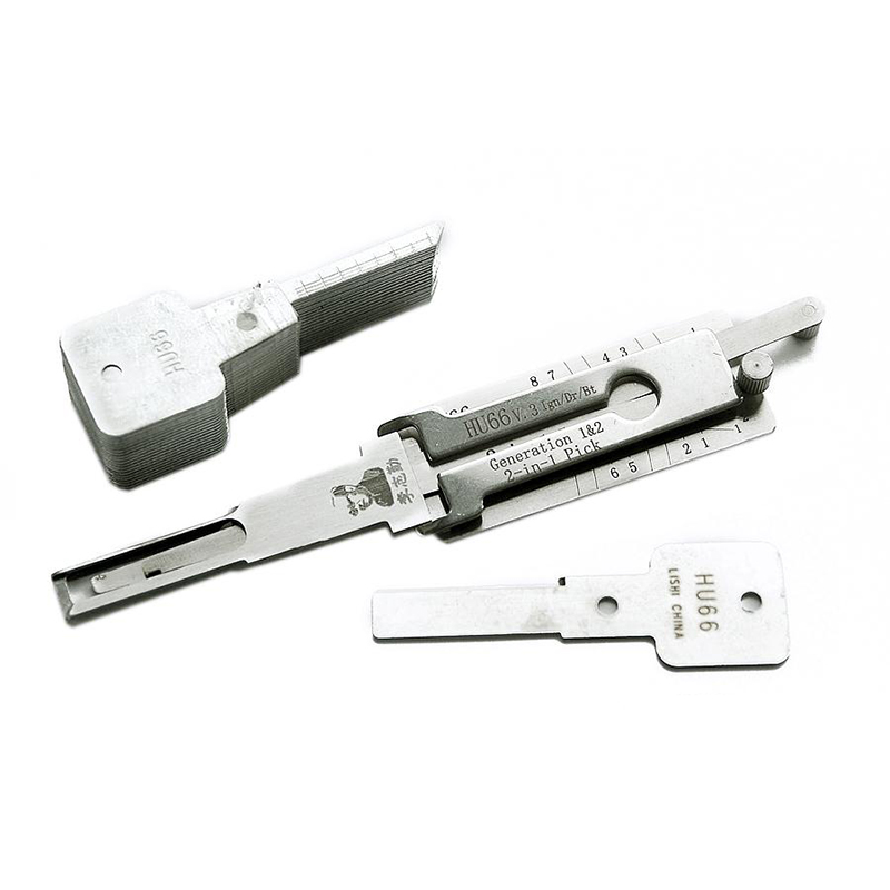 LISHI HU66 V.3 Ign/Dr/Bt 2-in-1 Auto Pick and Decoder for VW/Audi/Skoda/ SEAT/Roewe 550,etc Locksmith Tool
LISHI HU66 V.3 Ign/Dr/Bt 2-in-1 Auto Pick and Decoder for VW/Audi/Skoda/ SEAT/Roewe 550,etc Locksmith Tool