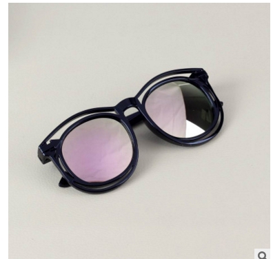 2017 New Kids Children Sunglasses Double Frame Hollow Design Sun glasses For Boys Girls Colorful Reflective Baby Goggle Z260305