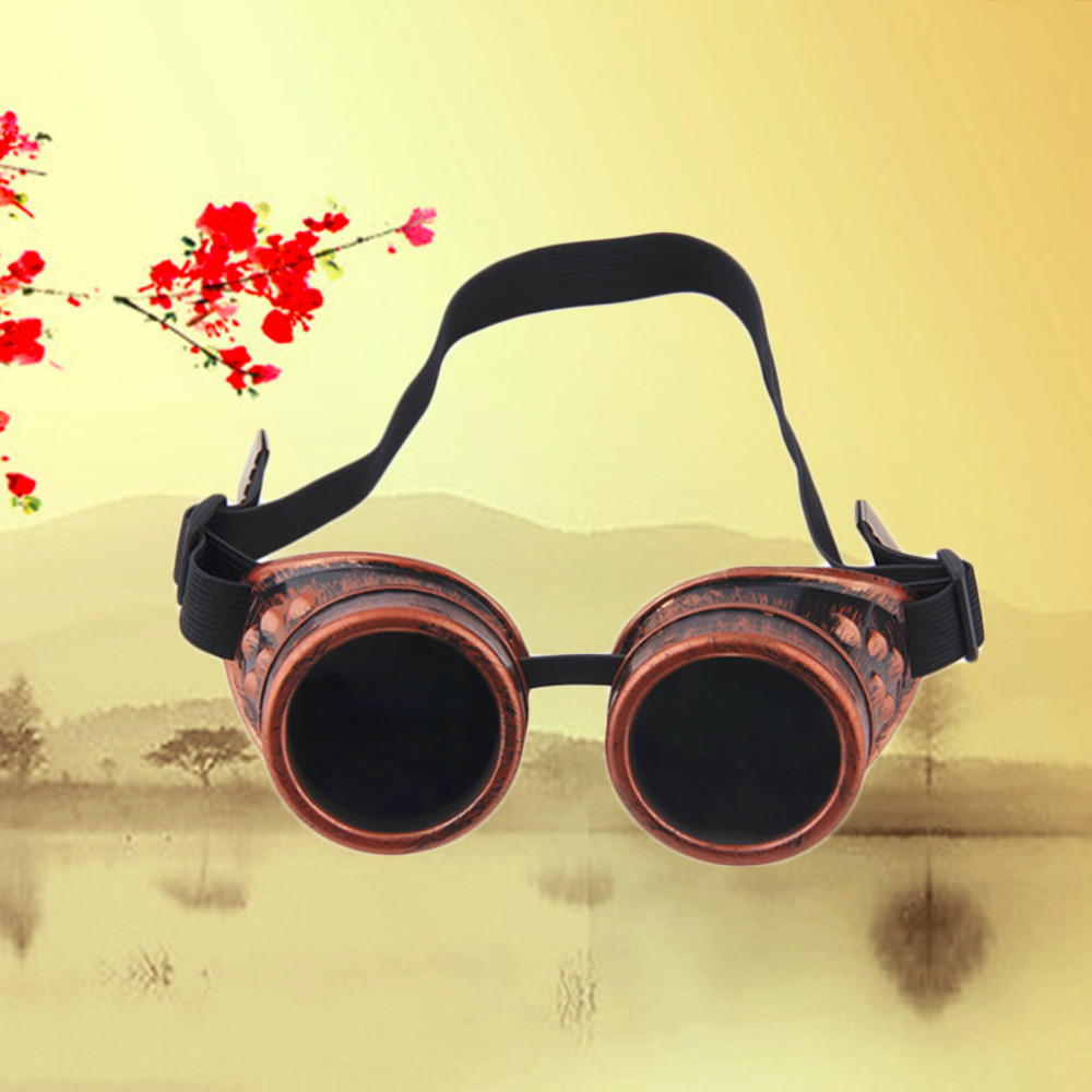 Outdoor Eyewear Goggles Steam punk Glasses Vintage Retro Welding Punk Victorian for bike
Outdoor Eyewear Goggles Steam punk Glasses Vintage Retro Welding Punk Victorian for bike