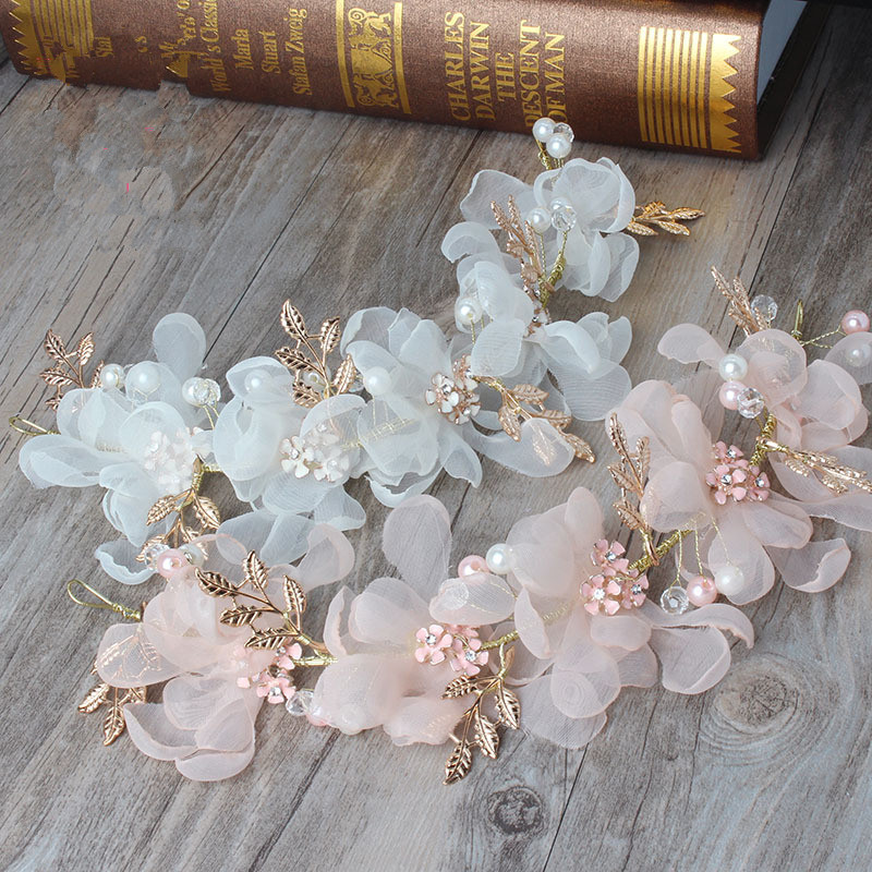 headpiece flowers hair headbands for women bridal hair accessories bridal headpieces crowns headpieces for wedding headdress accessories