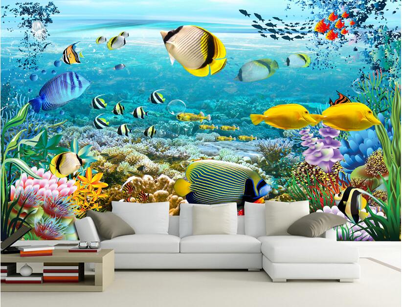 3d wallpaper custom photo mural bottom of sea fish world background home decor painting 3d wall murals wallpaper for walls 3 d living room, Non-woven
3d wallpaper custom photo mural bottom of sea fish world background home decor painting 3d wall murals wallpaper for walls 3 d living room, Non-woven