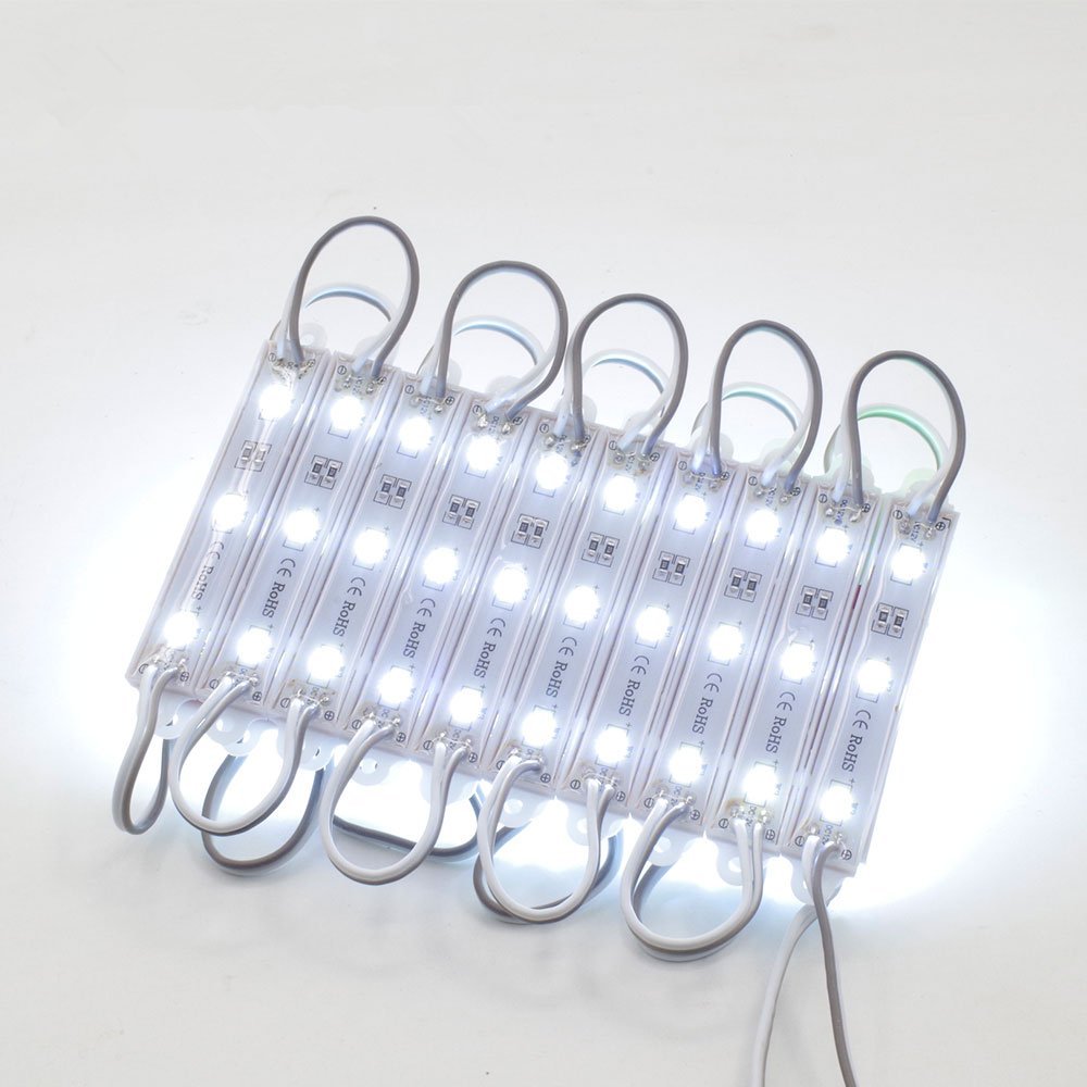 LED Modules 5630 SMD 3p Module Waterproof Super Bright Sign Light 12V 6000K Day White
LED Modules 5630 SMD 3p Module Waterproof Super Bright Sign Light 12V 6000K Day White