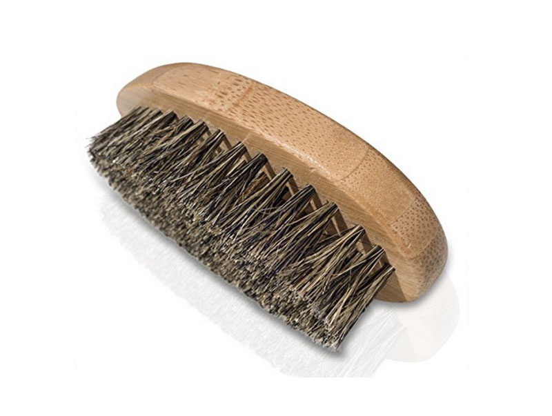 Beard Brush For Men Bamboo brush Boar Bristles Face Massage men shaving brushes Comb Beards and Mustache ZA2023