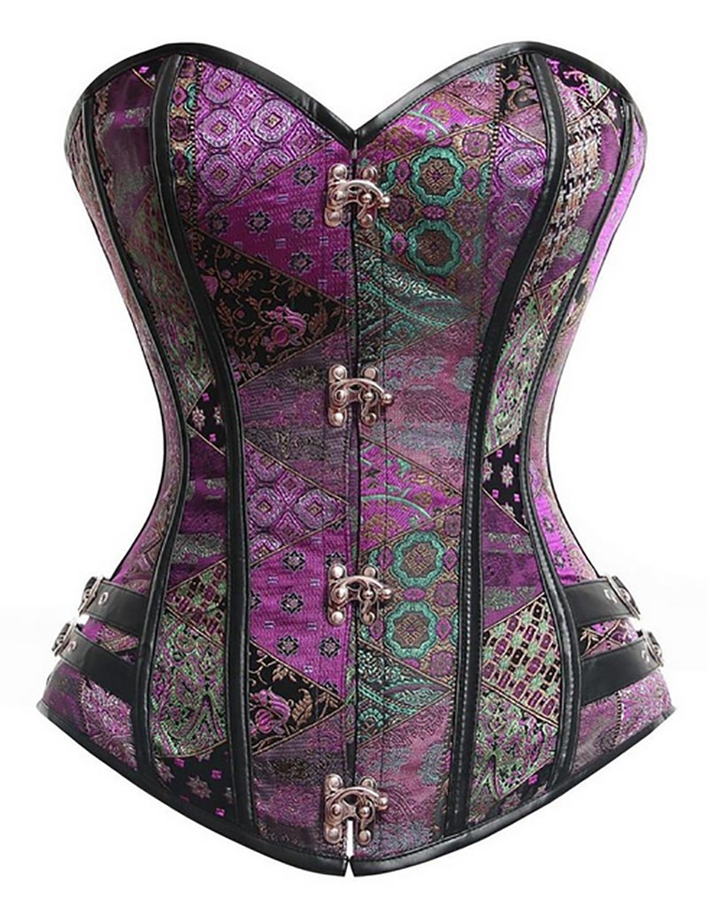 sexy women Black steampunk corset overbust gothic clothing korsett body shaper corselet corpete espartilho, As pic
sexy women Black steampunk corset overbust gothic clothing korsett body shaper corselet corpete espartilho, As pic