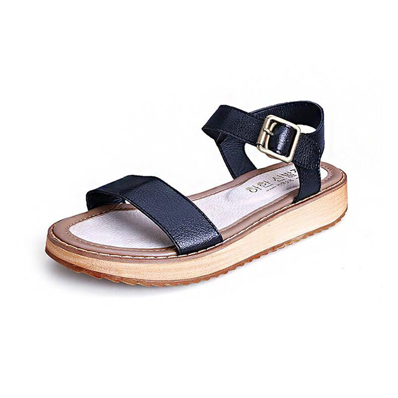 Thick soled sandals female summer 2017 new students a slip with flat sandals all-match muffin leisure Korean tide women sandals, Black
Thick soled sandals female summer 2017 new students a slip with flat sandals all-match muffin leisure Korean tide women sandals, Black