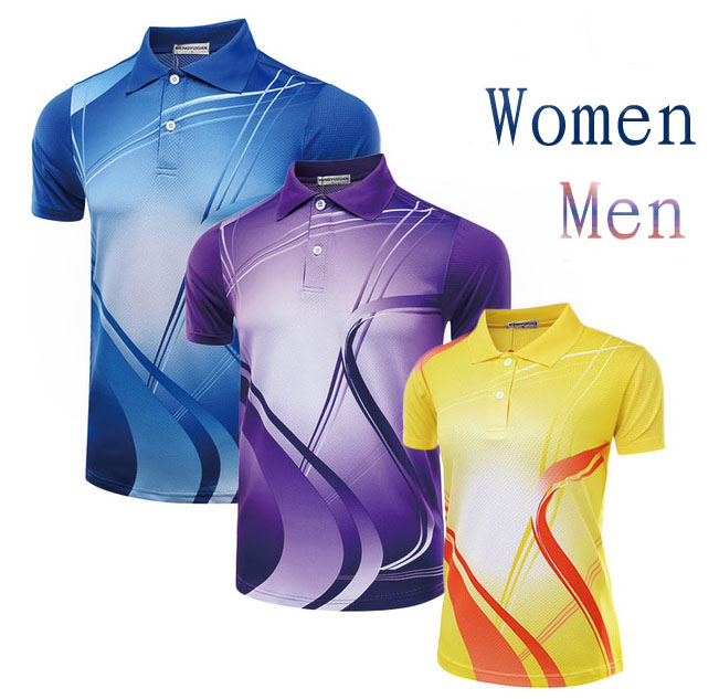 Badminton t-Shirt,Quick Dry Breathable Turn-down collar Men Women sportwear Tennis shirt,Badminton Table Tennis Sports Shirts Jersey, White;black
Badminton t-Shirt,Quick Dry Breathable Turn-down collar Men Women sportwear Tennis shirt,Badminton Table Tennis Sports Shirts Jersey, White;black