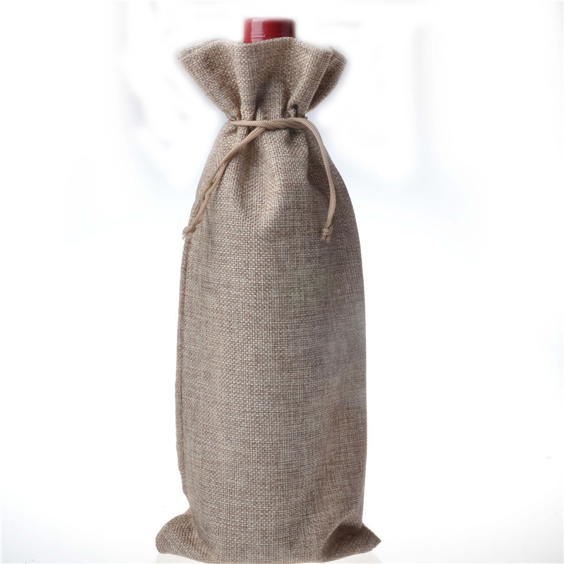 10pcs/lot Jute Wine Bottle Gift Bags burgundy 16*36cm Christmas wine Decorations folding bags Festive supplies
10pcs/lot Jute Wine Bottle Gift Bags burgundy 16*36cm Christmas wine Decorations folding bags Festive supplies