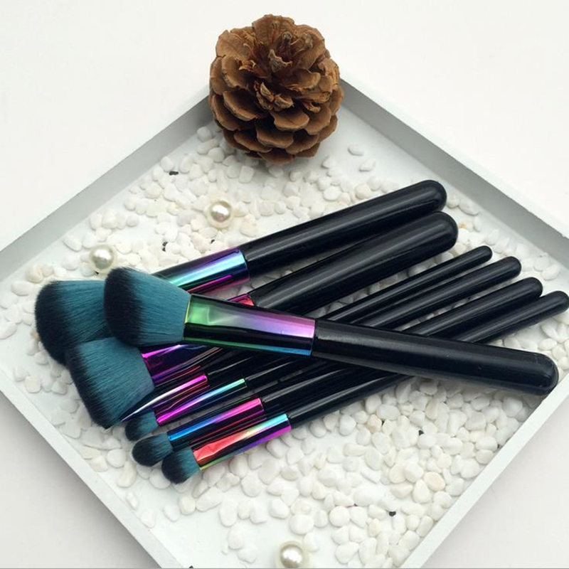 High Quality Makeup Brushes Kits Gradient Color Fantasy Set Foundation Powder Eyeshadow Makeup Brush Set F20171075