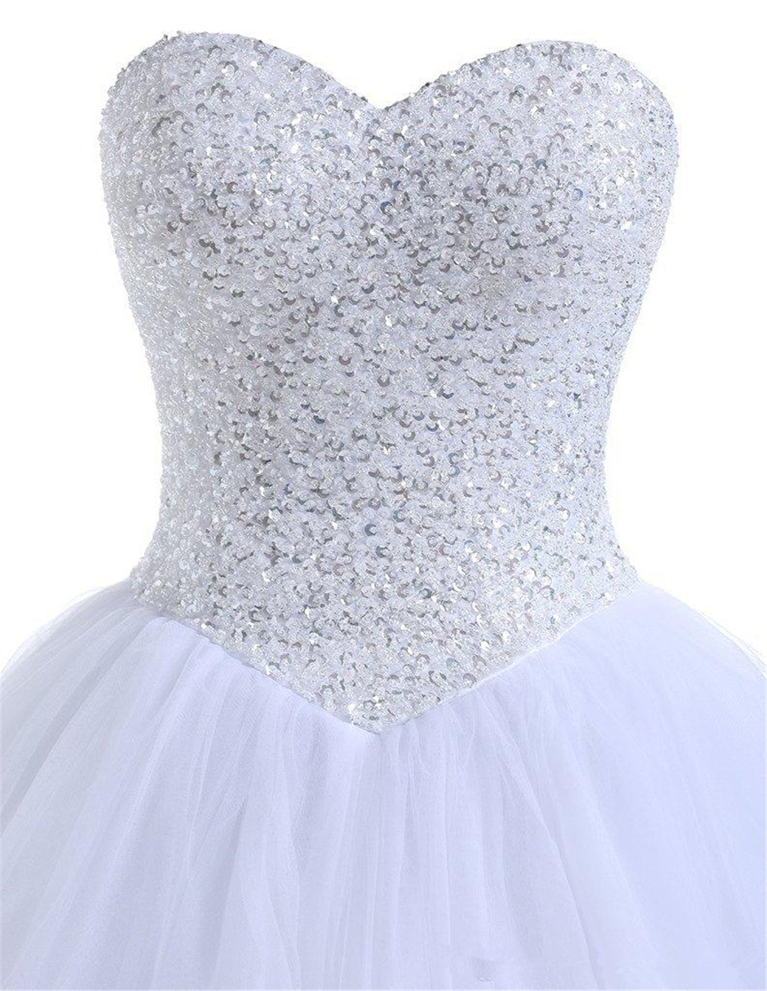 2018 Sexy White Ball Gown Quinceanera Dresses with Beaded Sweet 16 Dress Lace Up Floor Length Detachable vestido para debutante QC113