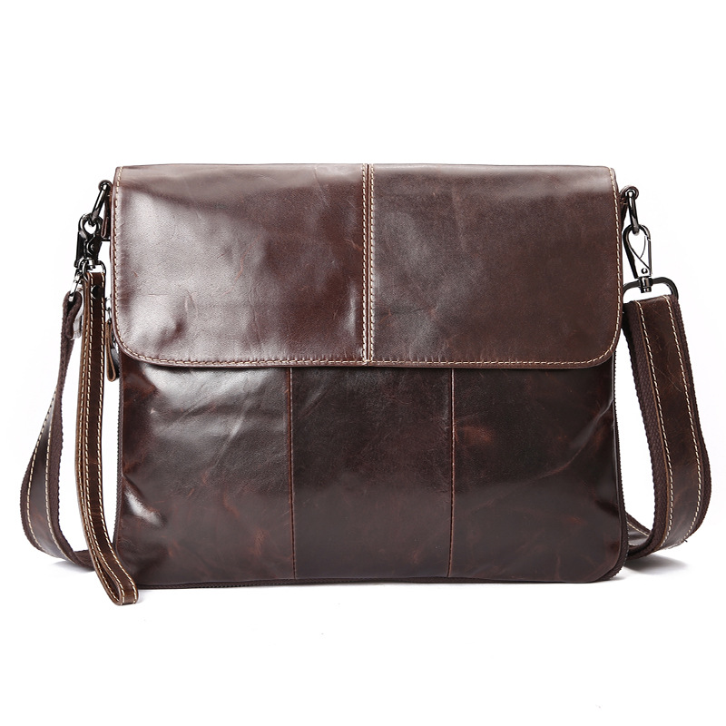 Hot Sale Fashion Vintage genuine leather shoulder bag High quality brown casual shoulder bag for Men large capacity business briefcases
Hot Sale Fashion Vintage genuine leather shoulder bag High quality brown casual shoulder bag for Men large capacity business briefcases