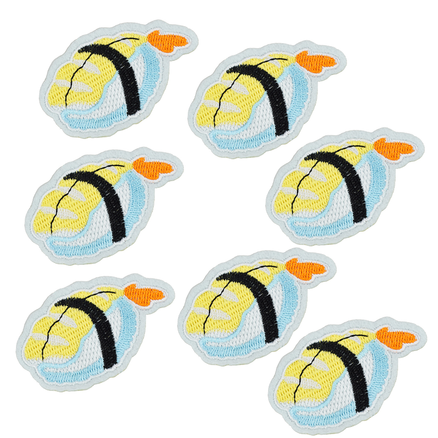 Diy Sushis patches for clothing iron embroidered patch applique iron on patches sewing accessories badge stickers on clothes bag
Diy Sushis patches for clothing iron embroidered patch applique iron on patches sewing accessories badge stickers on clothes bag