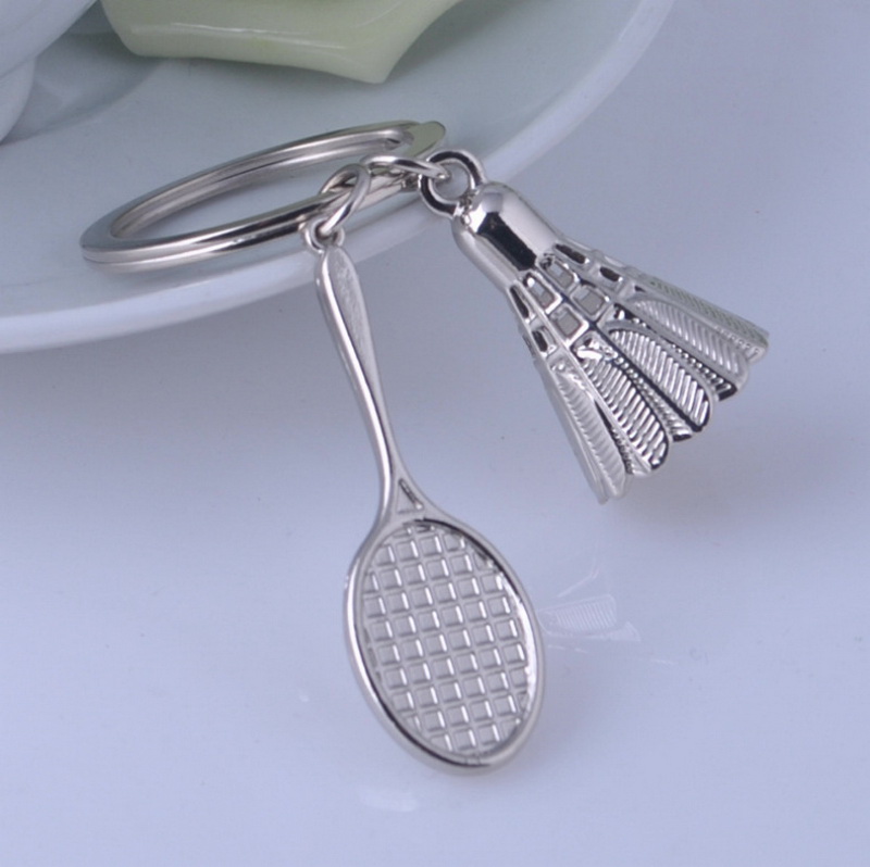 Wedding Favors Lover Keychain Badminton racket couple key chain Baby Shower Party Gift Key Ring
Wedding Favors Lover Keychain Badminton racket couple key chain Baby Shower Party Gift Key Ring